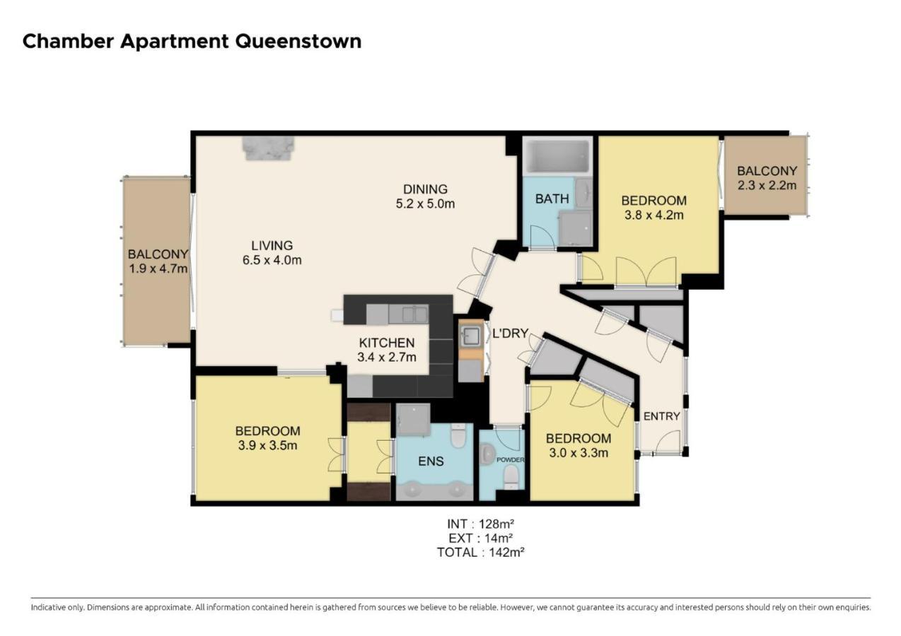 The Village Green Apartment Queenstown Eksteriør billede